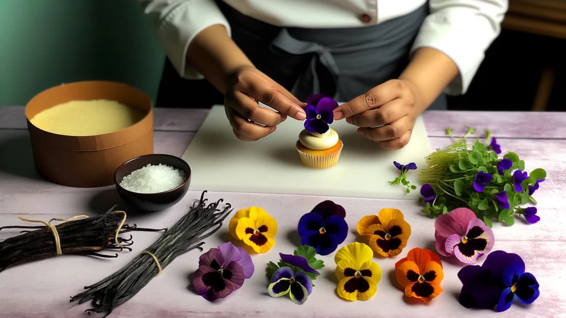 How to Use Rose Petals, Violets, and Lavender to Elevate Your Desserts and Cocktails